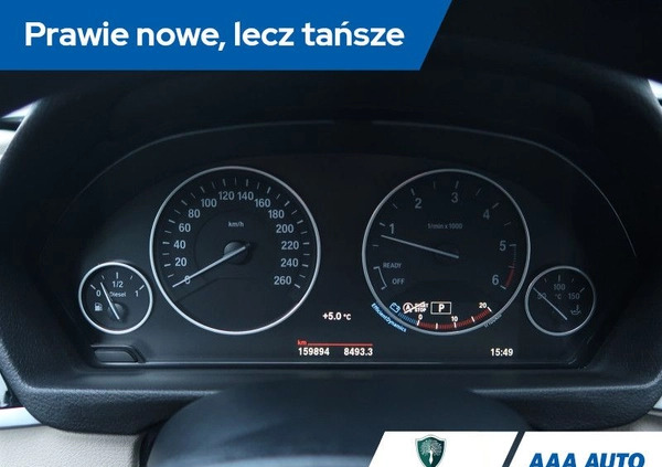 BMW Seria 3 cena 64000 przebieg: 159874, rok produkcji 2015 z Przeworsk małe 436